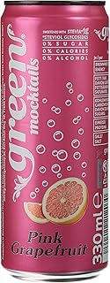 Green Mocktails Pink-Grapefruit 4 x 330ml