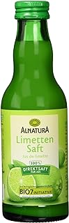 Alnatura Bio Limettensaft, 200ml, Packaging May Vary
