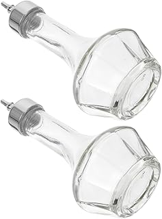 SOLUSTRE 2stücke Flasche Glas Mit Rühraufsatz Bitterflasche Für Cocktails Transparente Glasfla…