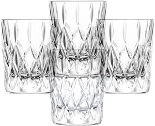 Schott Zwiesel Age Schnapsglas (4er Set), moderne Schnapsgläser mit Relief, Kristallgläser spü…