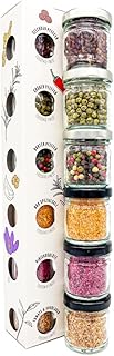 FOODOKO FINEST – Salz und Pfeffer Gewürze Geschenk Set als Feinkost Probierset mit Meersalz aus …