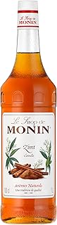 Monin Sirup Zimt (1 x 1,0l) – Aromatischer Zimtgeschmack für Kaffee, Cocktails und Desserts – Vi…