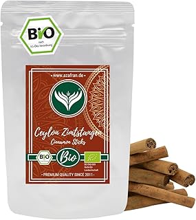 Azafran BIO Ceylon Zimt Zimtstangen 20 Stk