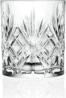 RCR Cristalleria Italiana Glas Set mit 6 Wassergläsern, Fassungsvermögen 31 cl