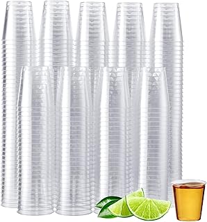 MATANA 300 Shotgläser Plastik, Schnapsgläser (3cl) – Shot Becher, Schnapsbecher, Plastik Pinnch…