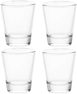 BCnmviku Schnapsgläser Glas 5cl/50ml Set Shotgläser – Spühlmaschinenfest – Gläser für Vodka …