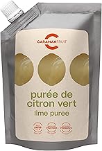 Caramanfruit Limetten-Frucht-Püree – 2x 1kg – intensiv aromatische Limetten, exotische Zitrusfru…