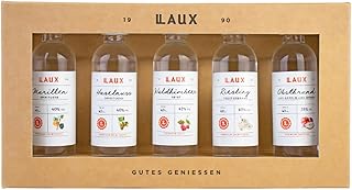 LAUX Spirituosen Geschenkset – 5x40ml edle Sorten in Probiergröße – Feinkost-Präsent für …