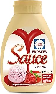 Liotta Erbeere Dessert Sauce 250g – Sirup, Topping, Fruchtsauce – Ideal als Topping für Kaffee, …