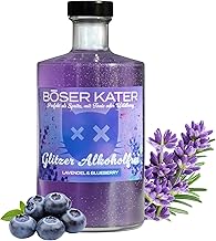 BÖSER KATER Lavendel & Blueberry Alkoholfrei | Glitzer Spritz Cocktail Aperitif | Das perfekte G…