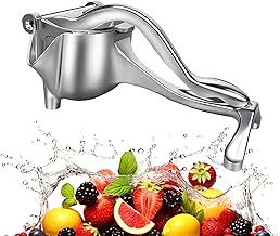 2026 Neu Saftpresse Manuell Edelstahl, schnelle Saft-Extraktion, Zitronen, Orangen, Granatapfel, …