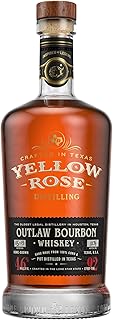 Yellow Rose Outlaw Bourbon 46% vol., Premium American Whiskey, Bourbon zu 100% aus Mais