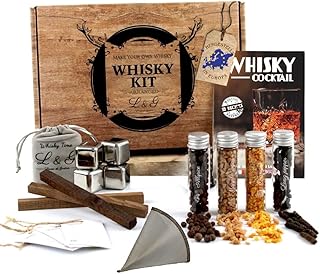 L&G® Persönliches Whisky-Gewürz-Entdeckungsset – Exklusives DIY-Set für Mann/Frau, Originelle…