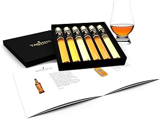 Welt Whisky Tasting Probierset 6 Fläschchen Verkostung im Geschenkset