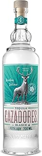 CAZADORES Tequila Blanco, 40% Alkoholgehalt, 70cl / 700ml, Doppelt Destillierter Alkohol aus 100%…