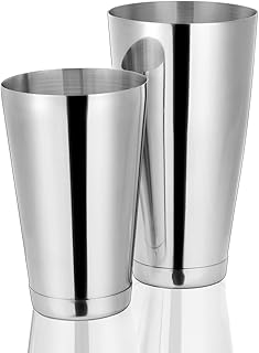 Cocktail Shaker, Professional Boston Shaker, Edelstahl Martini Shaker Drink Shaker für Barending…