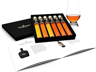 Rum Tasting Probierset 6 Fläschchen Verkostung im Geschenkset, Satz 1