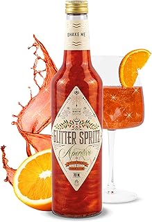 Glitter Spritz – Das Original – Aperitivo 15% vol. – Glitzer Cocktail Aperitivo mit Bitter Orange…