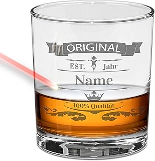 PR Print Royal Whiskyglas mit Gravur selbst gestalten – Original – mit Name & Jahr Personalisiere…