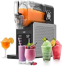 WIE 2.6L Slush Maschine mit 6 Presets, Slushie Maschine Selbstreinigung, Slush Eis Maschine für …