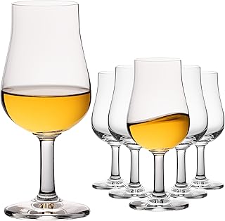 IMPERIAL Nosing Glas 6er Set – Tastingglas für Whisky & Brandy – 120ml Crystalline Glas Whis…