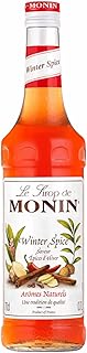 Monin Sirup Winter Spice (1 x 0,7l) – Aromatischer Gewürzsirup für Cocktails und Heiße Geträn…