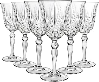 RCR 6X 210ml Melodia Weißweingläser – Klein Spülmaschinenfest Glas Hochzeit Weihnachten Geburt…