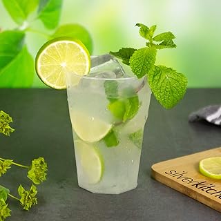 30 Cocktailbecher 300ml – bruchsichere Mehrwegbecher wiederverwendbar Cocktail Becher transparent…