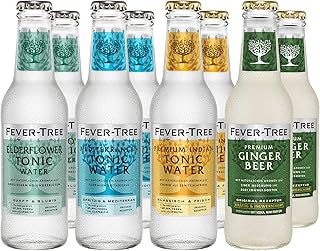 Fever-Tree Set Tonic Water, 2 x Mediterranean, 2 x Premium Indian, 2 x Ginger Beer, 2 x Elderflow…