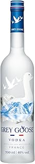 GREY GOOSE Premium-Vodka aus Frankreich, 40% Vol., 70 cl/700 ml, mit 100% französischem Weizen u…