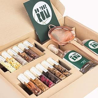 DO YOUR RUM | Rum Baukasten | Rum zum Selbermachen mit 12 Zutaten, Flaschen & Rezepten | Geschenk…