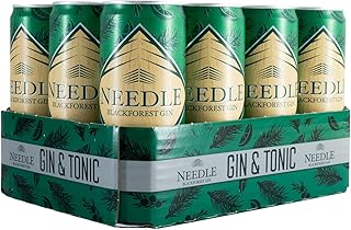 Needle Black Forest Gin&Tonic – der fertige G&T aus der Dose mit original Needle Gin (alc. 10% vo…