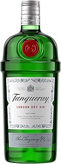 Tanqueray London Dry Gin, aromatischer Gin, 4-fach destilliert auf englischem Boden, 43,1% vol, 7…