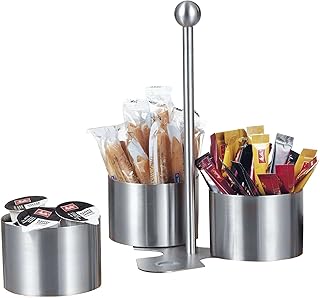 Caterado Esmeyer 400-1790 Snack- und Dip-Set Boston, aus gebürstetem Edelstahl mit 3 Schalen und…