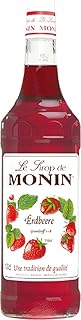 Monin Sirup Erdbeere (1 x 1,0l) – fruchtiges Aroma für Cocktails und Desserts – vielseitig verwe…