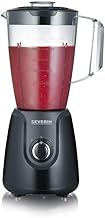 SEVERIN Standmixer mit 1,5 L Mixbehälter aus Tritan, Mixer mit 2 Stufen und Pulse-Funktion, leis…