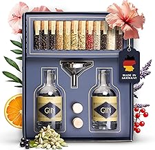 AMARI ® DIY Gin Set – zum Selber machen, Geschenkset inkl. Botanicals – Perfekt für zu Hause od…
