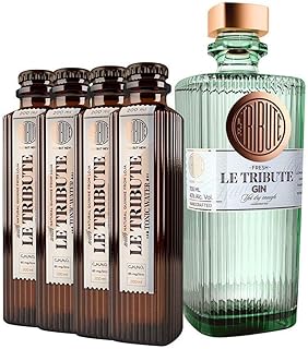 Le Tribute Gin 0,7l & Tonic 0,8 im Set 43% Vol