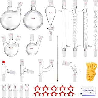 VEVOR Labor-Destillationsset, 3,3-Boro-Laborglas-Destillationsset mit 24- und 40-Verbindungen, 10…