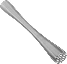 Stößel aus Edelstahl Eiszerkleinerer Zitronen Stampfer Muddler für Frische Obst Gewürz Eissta…