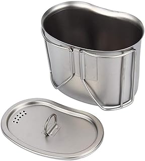 Feldflaschenbecher Tragbar Camping Wasserflasche Rostfreier Stahl Draussen Feldflasche Wasserflas…