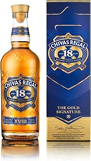 Chivas Regal 18 Years Old – Blended Scotch Whisky – Gold Signature – 0,7l | 700ml (1er Pack)