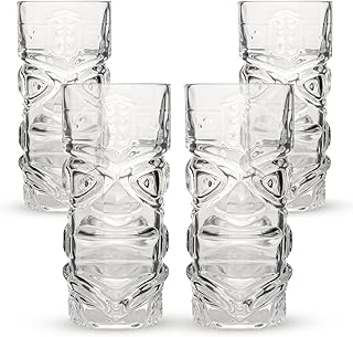 CKB LTD Tiki Bar Cocktailgläser, hohe Gläser, ideal für Hawaii-Party, Rumbasis, gemischte Cock…