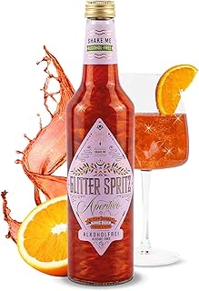GLITTER SPRITZ by Bill Kaulitz – Alkoholfrei – Das Original – Alkoholfreier Aperitivo Glitzer Coc…