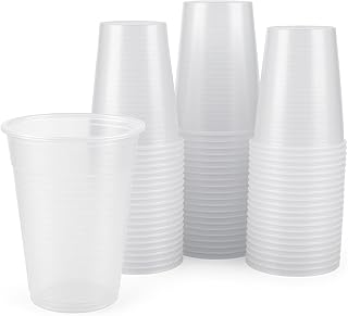 Transparente Plastikbecher 0,2l – 3000 Stück | Ideal als Trinkbecher Einweg für Party & mehr | …