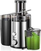 Entsafter Gemüse und Obst, Zentrifugaler 72 MM Einfüllöffnung, 800 W stabile Leistung, Schnell…