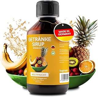 hCGC Immunsystem Sirup – SpeedBoost 250ml, Vegan – Zuckerfreies Getränkekonzentrat für 12,5L Fe…