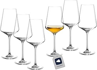 LEONARDO HOME Weißweingläser PUCCINI (6er Set) • Kratzfeste Weingläser (560 ml) • Spülmas…