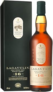 Lagavulin 16 Jahre Islay Single Malt Scotch Whisky, 43 % Vol, vol| rauchig, intensiv, torfig, sü…