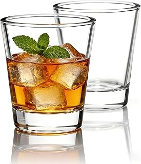 BCnmviku Schnapsgläser Glas 5cl/50ml Set Shotgläser – Spühlmaschinenfest – Gläser für Vodka …